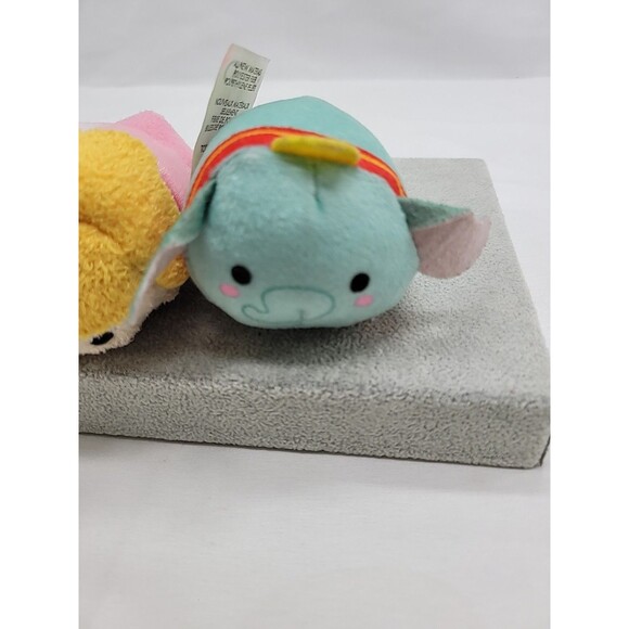 Disney "Tsum Tsum" Mini Plush Character Toy  Dumbo and Princess Aurora Lot Of 2 - Picture 3 of 16